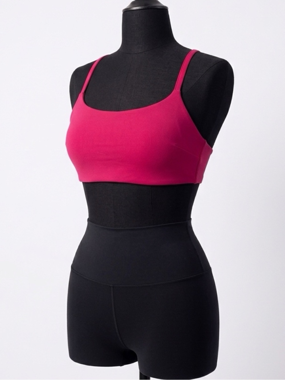 Lululemon Women's Hot Pink Stretch Sports Bra